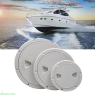 dusur7 Boats Hatch Marine Access Hatch Round Inspection Deck Plate Hatch with Detachable Cover 4 6 8