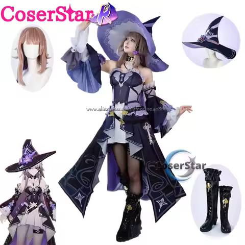 CoserStar-R Game Honkai Star Rail The Herta Cosplay Costume Dress Women Anime Comic Animation Hallow