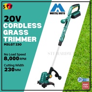 Mostaz Moto 20V Cordless Grass Trimmer MSLGT230 / Grass Cutter / Mini Lawnmower / Mesin Potong Rumput