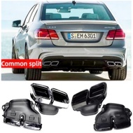 Upgrade Rectangle Exhaust Tail Pipe for Mercedes Benz Muffler Tip E-Class S-Class E63 AMG S65 W222 W