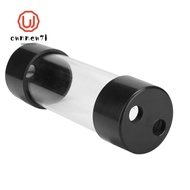 OWNNEMY Water Cooling Tank, G1/4 Thread Transparent Cylinder Water Cooling Reservoir, Durable 150mm 