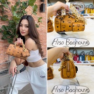 พร้อมส่ง MCM แท้💯% Essential Boston Bag in Visetos Original