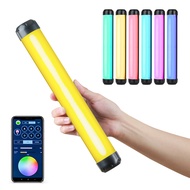Weeylite K21 Portable RGB Light Stick LED Tube Wand 8W Photography Fill 2500K-8500K Dimmable 29 Scen