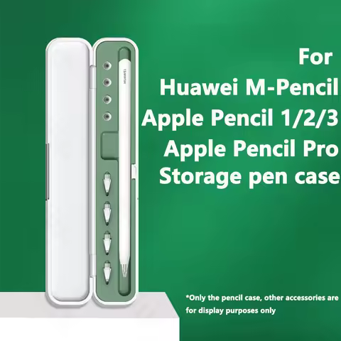 Box For Apple Pencil 1/2/3/Pro Cover For Huawei M-Pencil 1/2 Xiaomi Stylus Pen Holder Protective Cas