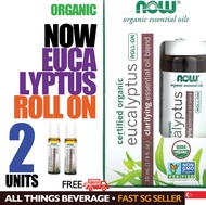 Now Essential Oil Roll On Eucalyptus 2 packs - EXPRESS Delivery