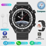 GT6 Smart Watch Men And Women Fashion 1.52Inch Screen Bluetooth Call Heart Rate Fitness Business Wat