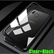 Cover Paradise Vivo Y93 | Y95 Fingerprint Premium Clear Aluminium Magnetic Case / vivo y93 case / s