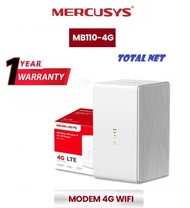 Mercusys MB110-4G N300 4G LTE Modem Wireless Router Modem Bagus