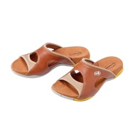 Ellen JF703 Tan Dortmuend F-Series รองเท้าสุขภาพ ที่มิดโซลรองรับทุกโค้งเว้าของอุ้งเท้า แทน 36