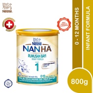 NAN H.A. Infant Formula Step 1 800g For 0-12 Months / Rumusan Bayi Langkah 1 800g Untuk 0-12 Bulan