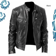 jaket kulit lelaki bergaya untuk motosikal baju men jacket popular ss4525qq