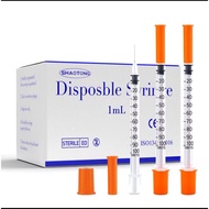 insulin syringe 1ml/0.5ml 1 box