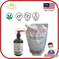 KKAB ECO COCO Eucalyptus Body Wash 500ml/1000ml Refill