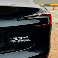 [Year-End Special Offer] Tesla Brand Concept Car Stickers The Future Is Automatic Driving Graffiti E