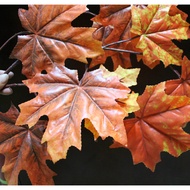 artificial leaves sycamore leaves birch leaves poplar leaves red maple leaves ginkgo leaves winter t