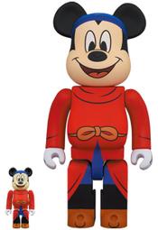 【一木家玩具】現貨 FANTASIA MICKEY 魔法米奇 BE@RBRICK 400%+100%