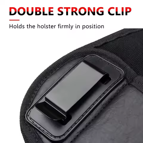 Tactical Hunting Holster PU Leather Concealed Gun Pistol Pouch for Glock 19 Sig Sauer Kahr Bersa Thu