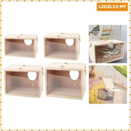 [Perfk] Bird Nest Box Parakeet Nesting Box Mating Box Transparent Breeding Box for Budgie