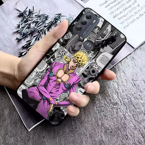 Jotaro jojo's bizarre adventure Case For Moto G85 G55 G05 G14 G75 G31 G50 G10 G20 G30 G60 G13 G32 G8