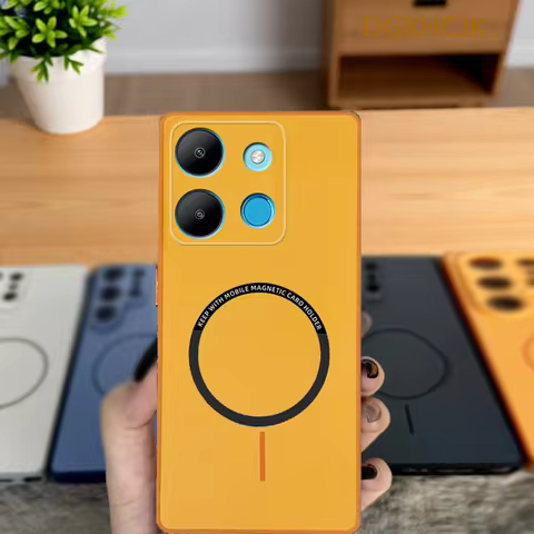 For Tecno Pop 7 Pro Case Tecno Spark Go 2023 Phone Case Tecno Pop 7 Cover Shookproof Color magnetic 