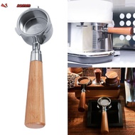 SAMM 51mm Portafilter Espresso Replacement Parts For Delonghi Coffee Accessories Wood Handle 3 Ears 