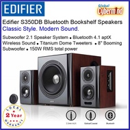 Edifier S350DB 150W Bluetooth Bookshelf Speaker and Subwoofer 2.1 Speaker System  (Local Distributor/Warranty)