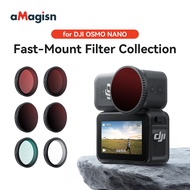 for DJI OSMO NANO Lens Quick Release Filter,Nano ND8 ND16 ND32 ND64 UV CPL Sports Camera Accessories