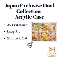 - 2 or Dual box full art Display Tohoku, Fukuoka, Hiroshima Pokemon Japan Exclusive boxes Acrylic Ca