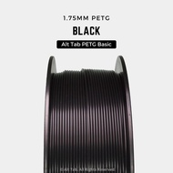 (Local Stock) Basic Black PETG Filament 1.75mm 1kg for 3D Printer/Printing Alt Tab BAMBU AMS CREALIT