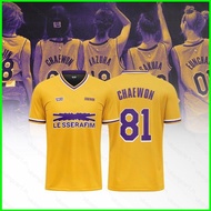 YU1 LE SSERAFIM jersey SAKURA KIM CHAEWON HUH YUNJIN KAZUHA HONG EUNCHAE summer T-shirt Anime Short 