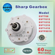 Sharp EST708  EST7015 EST1016 EST1216 EST1416 ESTP8016 Washing Machine Gearbox Gear Box (Semi Auto)