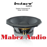 Speaker Komponen Betavo B18V622/ B18 V622 original 18 inch