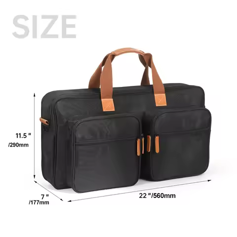 Portable DJ Controller Padded Storage Bags Carrying Storage Bags with Sholder Strap for Pioneer DJ D
