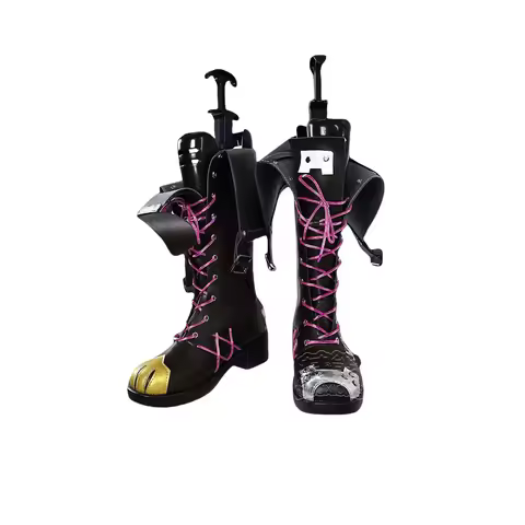 Jix cosplay performance props Arcane Jinx Cosplay Boots Props Shoes Halloween Party Accessories