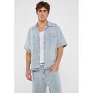 GUESS Originals Herringbone Denim Shirt
