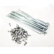 16 inch Bicycle Spokes Spokes and Nipples 36 pcs