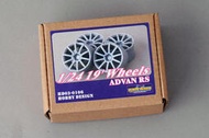 【客之坊】HobbyDesign改造件-1/24 19寸 Wheels ADVAN RS-D HD03-0106