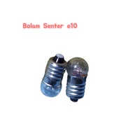 E10 Flashlight Bulb E10 Mini Thread Bulb Flashlight Replacement Lamp