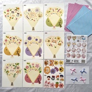 Graduation / Farewell Thank You Greeting 3D Card (3 cards/pkt or 4 cards/pkt)