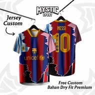 Messi Is GOAT Jersey Football Jersey/ Retro Jersey/ Unisex Custom Jersey/