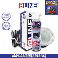 8LINE Aircond Coil Treatment  8 Line Pencuci Aircond tahan lama  8 Line Sejuk (500 ML) ORI