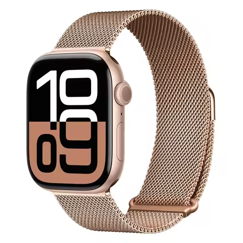 Milanese Loop Strap For Apple Watch Band 44mm 40mm 45mm 46mm 41mm 42mm 38mm Bracelet iwatch Series 5