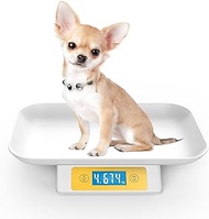 MINDPET-MED Puppy Scales for Puppies, Load Capacity up to 33 lbs/15 kg, Accuracy 1g/0.035 oz, Unit g