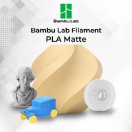 Bambu Lab PLA Matte - 3D Printer Filament PLA 1KG Refill / With Spool
