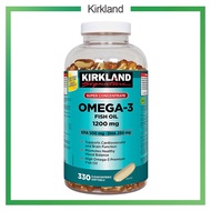 (Exp.06/2027)Kirkland Fish Oil OMEGA-3 fish oil 1200mg 330 Softgels