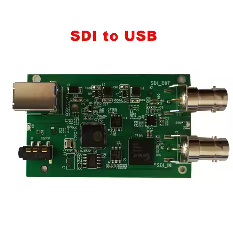 SDI to USB 3.0 SDI2 to HDMI Audio Video Capture Card HDMI and SDI Loopout with HD 1080P Output SDI I