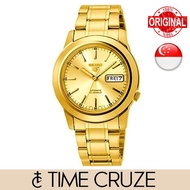 [TIME Cruze] Seiko 5 SNKE56K1  Automatic Gold Tone Stainless Steel Gold Dial Men's Watch SNKE56K SNKE56