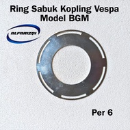 Vespa Clutch Belt Ring PlateRing 6 and 7 Springs