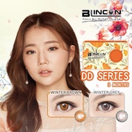 (2 PCS) Blincon DD 3 Months Lens Disposable  Cosmetic Color Contact Lenses Months Lens 3/3