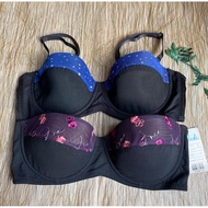 [Import]I By WACOAL BRA HALF CUP 34B 34C Underwire Thin Foam Detachable Strap BRA